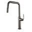 Grifo de cocina monomando Niza black gun metal de Imex